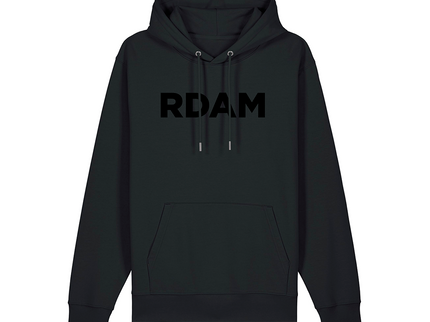 Hoodie | RDAM (black on black)
