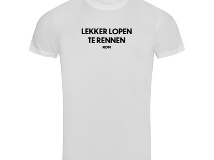 Sportshirt | Lekker lopen te rennen (heren)