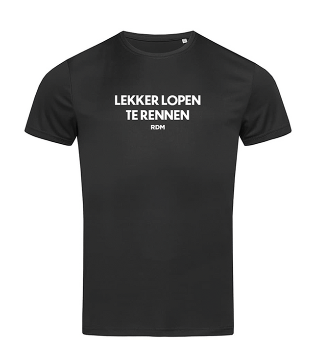 Sportshirt | Lekker lopen te rennen (heren)