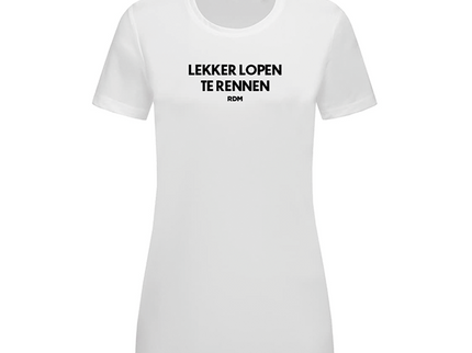 Sportshirt | Lekker lopen te rennen (dames)