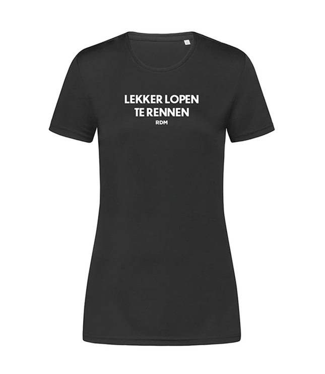 Sportshirt | Lekker lopen te rennen (dames)