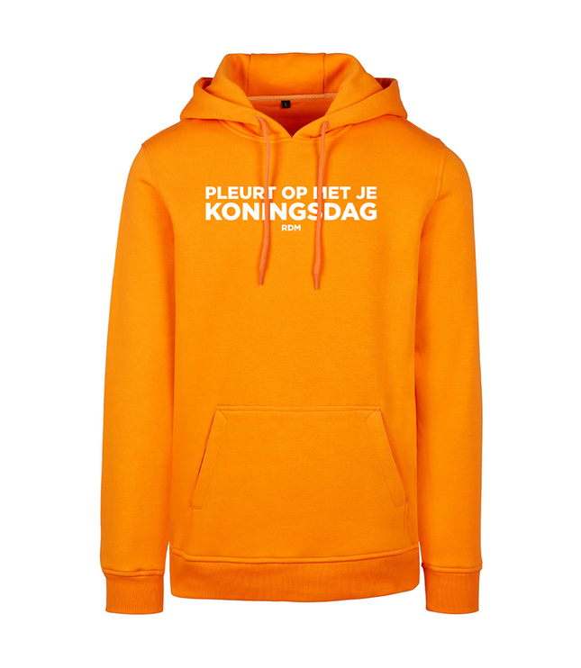 Koningsdag hoodie | Pleurt op met je koningsdag