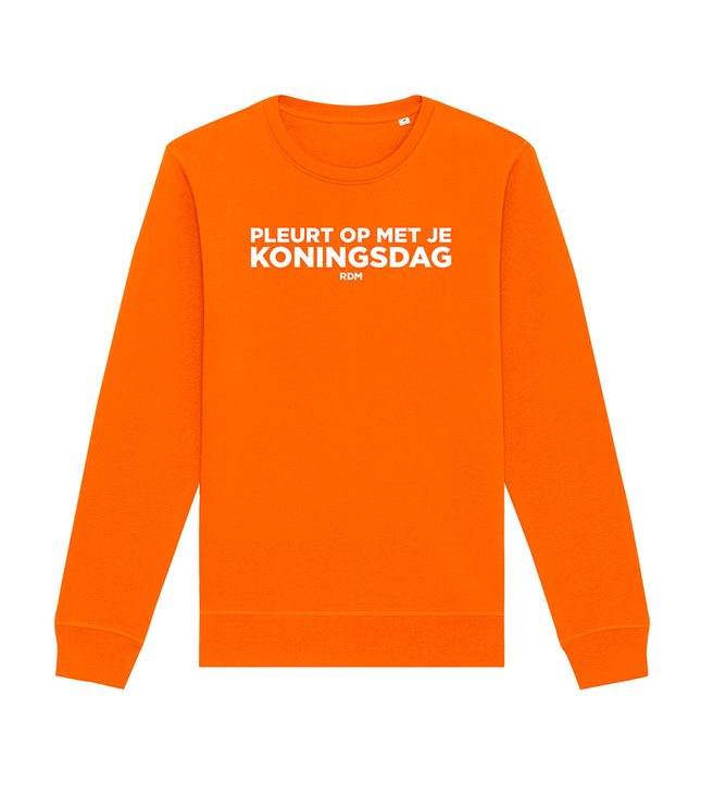 Koningsdag sweater | Pleurt op met je Koningsdag
