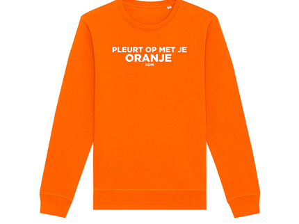 Koningsdag sweater | Pleurt op met je oranje